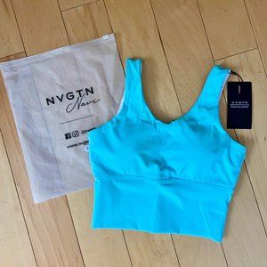 NVGTN - Powder Blue Essence Bra - Crop Tank Top